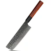 Kuhinjski nož Hotako - Nakiri / Rjav KP37343