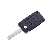 CAR 888 ACCESSORIES Kucište oklop kljuca 3 dugmeta za Peugeot/Citroen 207,308,307Cc crno