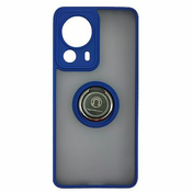 MaxMobile maska za Xiaomi 13 Lite 5G MATTE WITH RING: plava
