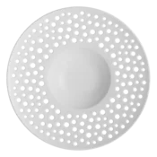 Globok krožnik perforiran 23,5 cm - Flow - 491170