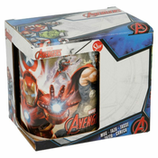 Velika Šalica The Avengers Infinity Bijela Keramika Crvena (350 ml)