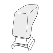 Armrest Škoda Rapid 2012-2019 (adapter only)
