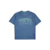 UNITED COLORS OF BENETTON Majica modra/zelena/bela