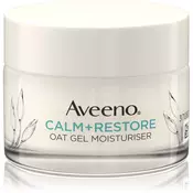 Aveeno Calm + Restore Oat Gel Moisturiser gel za obraz normalna koža 50 ml unisex