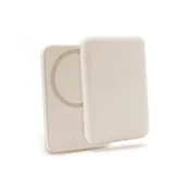 PURO MagSafe power bank 4200mAh bežicna eksterna baterija Bež