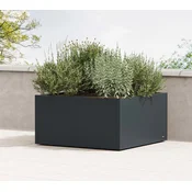 Kovinski cvetlični lonec Cube Low