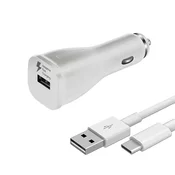 Charger alone. Samsung EP-LN915CB bulk + USB-C white 2A fast charge (Sam001321)