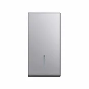 Elektromaterial-Lendava Modys tipka Z lečo 1M srebrna 433074