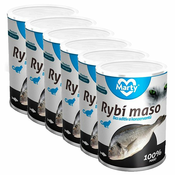 Mačja konzerva MARTY Premium Fish 6x400 g