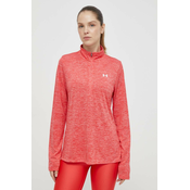 Pulover za vadbo Under Armour Tech 1 rdeča barva