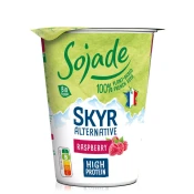 BIO SOJINA ALTERNATIVA SKYR JOGURTA Z MALINO, 400 g