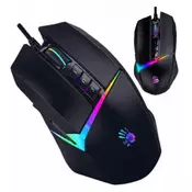 A4-W60 Max A4Tech Bloody RGB Gejmerski opticki mis, 2000Hz/100-10.000 Dpi, Black USB 135mm