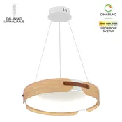LED viseca lampa F2097-63V WH+WD