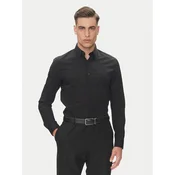Calvin Klein Srajca Essential LV019EU030 Črna Slim Fit