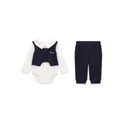 Guess Komplet bodi in hlače P6BG09 K5985 Mornarsko modra Regular Fit
