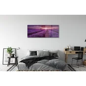 tulup.si Slika na akrilnem steklu Terenske vresovke 140x70 cm 4 obešalnika