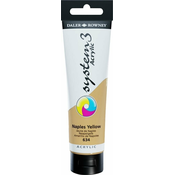 Daler Rowney System3 Akrilna barva Naples Yellow 150 ml 1 kos