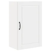 Vidaxl Omarica na steni PORTO Bela 50 x 31 x 80 cm Konstruiran les