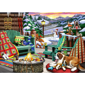 Ravensburger Puzzle Po dolgem dnevu 1000 kosov