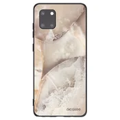 Silikonski črni ovitek za Samsung Galaxy Note 10 Lite N770F - Cream marble