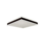 V-TAC LED dizajnerska svetilka 24W, 2450lm, črna, kvadratna, 4000K