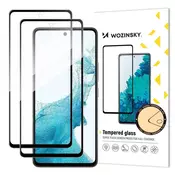 WOZINSKY Kaljeno staklo za Samsung Galaxy A57 s punim ljepilom - 2 kom.