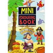MINI pobarvanka PIRATI pobarvanka in aktivnostna knjiga 16 strani