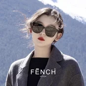 Fenchi Unisex naocare za sunce, Crne