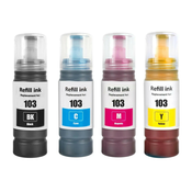 Epson kompatibilna ink črnila 103 , 103BK , 103C , 103M , 103Y - komplet 4 kom