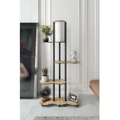 Opviq Podna lampa KS-11116, Orah