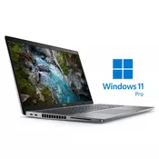 Precision M3580 15.6 FHD 400 nits i7-1360P 16GB 512GB SSD RTX A500 4GB Backlit Win11Pro 3yr ProSupport