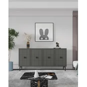 Hanah Home Komoda, 120x75x32cm, Antracit