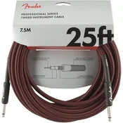 Fender Professional Series Red Tweed 7,5 m Ravni - Ravni Instrumentalni kabel (Kot novo)