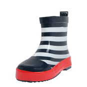 PLAYSHOES Gumijasti škornji marine/krvavo rdeča/bela