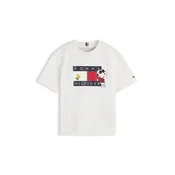 TOMMY HILFIGER Majica PEANUTS marine/rumena/ognjeno rdeča/bela