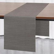 Nikcorp Namizni tekač Myir JUN PVC 30 x 240 cm siva, zaščita pred vročimi posodami, proti drsenju, hitro sušeč, enostavno čiščenje, vodoodporen