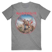 Iron Maiden Trooper Vintage Circle Grey XL Majica