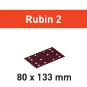 Brusni list Rubin 2 STF 80X133 P80 RU2/50 kos