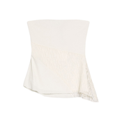 Bershka Top off-bela