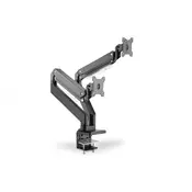 Dual Gas Spring Monitor Desk Mount 2x 35, 2x 15 kg max. black