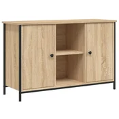 Vidaxl TV omarica sonoma hrast 100x35x65 cm inženirski les