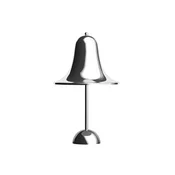 VERPAN LED namizna svetilka na baterije Pantop, krom, višina 30 cm, IP44 - Dnevna soba/jedilnica - Dizajn - Kovina