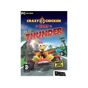 PC Crazy Chicken Kart Thunder  PC, Decija