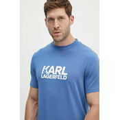 Majica kratkih rukava Karl Lagerfeld za muškarce, s tiskom, 543235.755087
