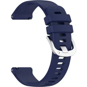 GS Univerzalni silikonski pašček 18 mm, temno moder