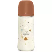 Suavinex Wonderland SX Pro Physiological Anti-Colic steklenička za dojenčke L Dense Flow 6 m+ Brown 360 ml