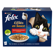 Felix Gravy Lover - So gut wie es aussieht vrečke 12 x 85 g - Raznolikost okusov z dežele