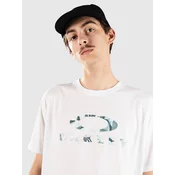 Oakley Bark Sun T-shirt white