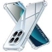 TPU gel ovitek Techsuit Shockproof za Xiaomi Redmi Note 15 Pro 4G - clear