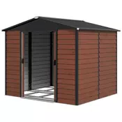 Homestar Vrtna uta 240x206x198 cm rjava